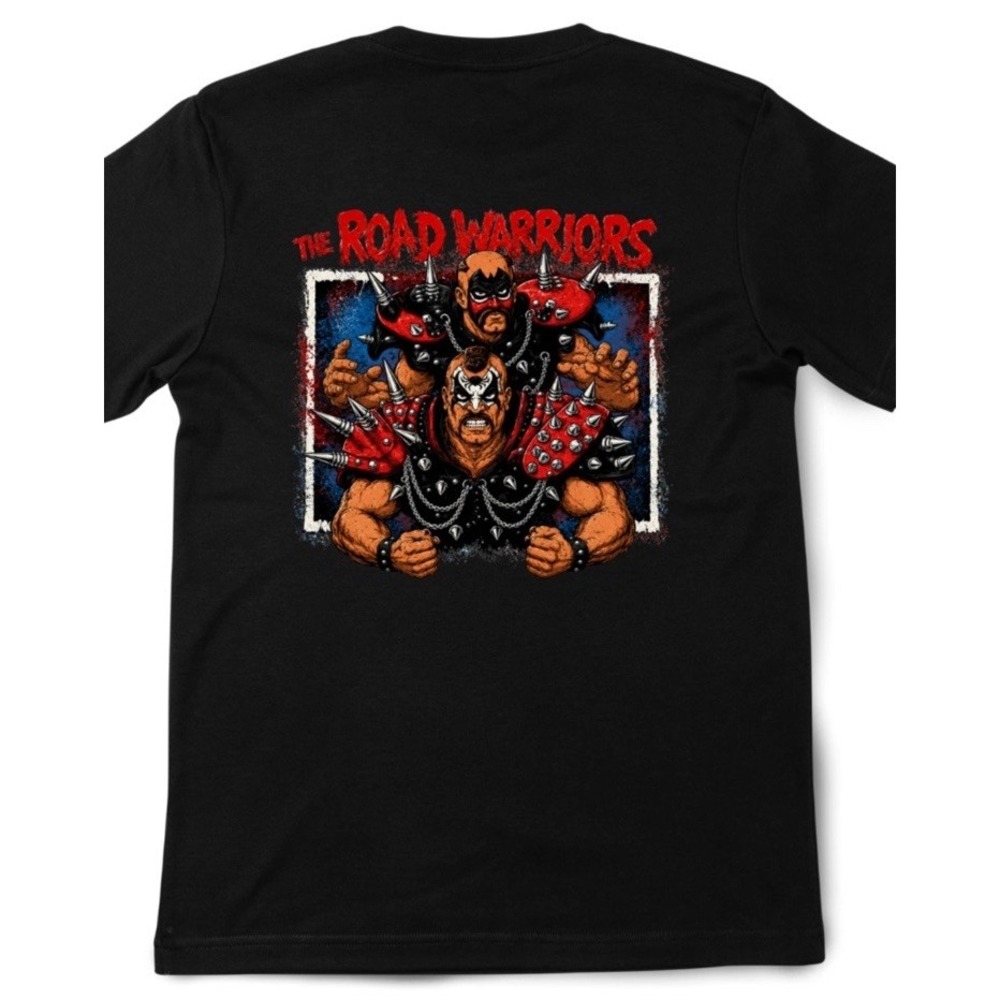 Legion Of Doom The Road Warriors Shirt Size Large WWF WCW Unisex Black Medium
